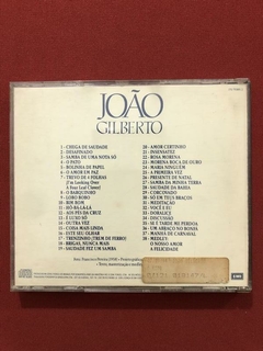 CD - João Gilberto - O Mito - Nacional - 1988 - comprar online