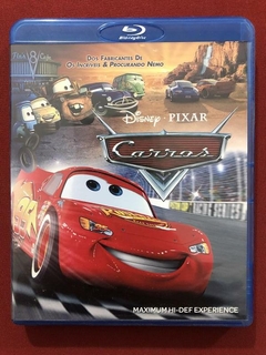 Blu-ray - Carros - Disney Pixar - Mcqueen - Seminovo