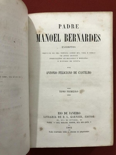 Imagem do Livro - Livraria Classica - Excerptos - 2 Tomos - Pe. Manoel Bernardes - 1865