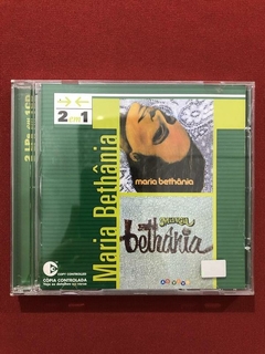 CD - Maria Bethânia - 2 Em 1 - Nacional - Seminovo