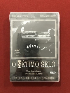DVD - O Sétimo Selo - Max Von Sydow / Bibi Andersson - Novo