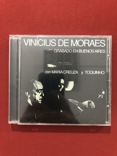CD - Vinícius De Moraes En Buenos Aires Con Maria Creuza