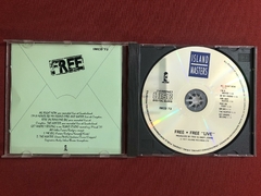 CD - Free - Free "Live" - Island Masters - Importado na internet