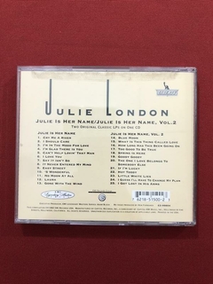 CD- Julie London- Julie Is Her Name- Vol 1e 2- Import- Semin - comprar online