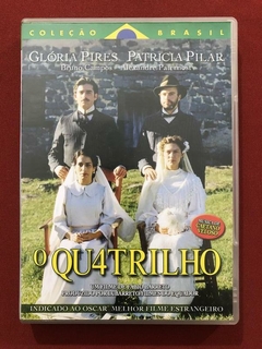 DVD - O Qu4trilho - Glória Pires - Fabio Barreto - Seminovo