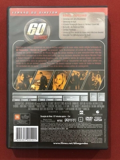 DVD - 60 Segundos - Versão Diretor - Nicolas Cage - Seminovo - comprar online