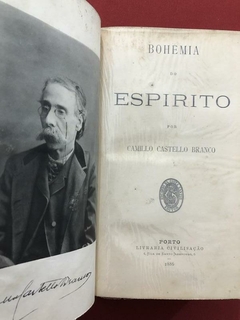 Livro - Bohemia Do Espirito - Camillo Castello Branco - 1886 - loja online
