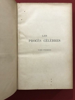 Livro - Coleção Les Procès Célèbres - 5 Volumes - 1893-98 - comprar online