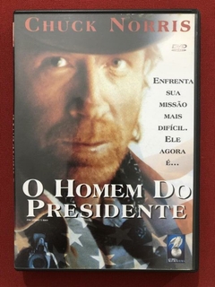 DVD - O Homem Do Presidente - Chuck Norris - Seminovo