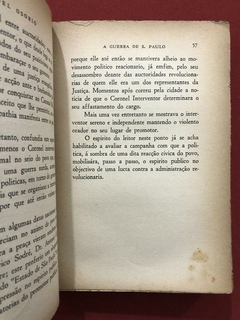 Imagem do Livro - A Guerra De São Paulo - Manoel Osorio - 1932