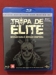 Blu-ray - Tropa De Elite - Missão Dada É Missão Cumprida