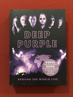 DVD - Box Deep Purple - Around The World Live - Seminovo
