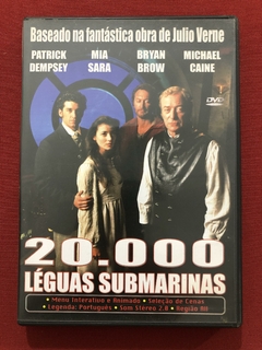 DVD - 20.000 Léguas Submarinas - Patrick Dempsey - Seminovo