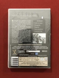 DVD - O Sétimo Selo - Max Von Sydow / Bibi Andersson - Novo - comprar online