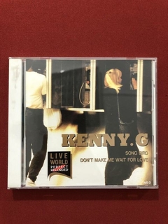 CD - Kenny G - Live World - 1995 - Importado - Seminovo