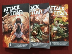 Mangá - Attack On Titan Before The Fall - Vols 1 A 3 - Semin na internet