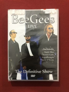 DVD - Bee Gees - Live - The Definitive Show - Novo