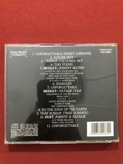 CD - Johnny Mathis & Natalie Cole - Unforgettable - Seminovo - comprar online