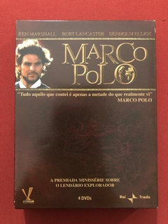 DVD - Box Marco Polo - Minissérie - 4 DVDs - Seminovo