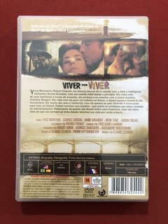 DVD - Viver Por Viver - Yves Montand/ Anne Girardot - Semin - comprar online