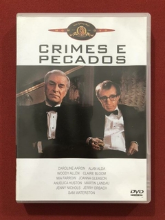 DVD - Crimes E Pecados - Woody Allen - Alan Alda - Seminovo