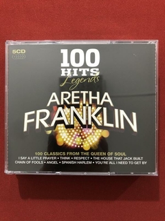 CD- Aretha Franklin - 100 Hits Legends 5 CDs - Import - Semi na internet