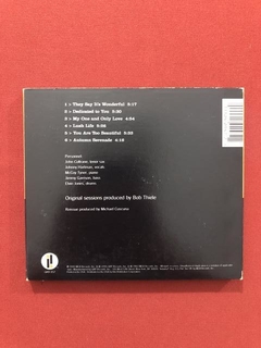 CD - John Coltrane E Johnny Hartman - 1995 - Importado - comprar online