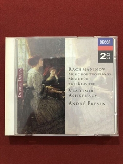 CD Duplo - Vladimir Ashkenazy - Rachmaninov - Importado