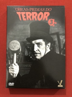 DVD - Obras-Primas Do Terror 3 - 3 Discos - Versátil - Semin