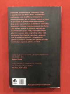 Livro- Dias De Abandono- Elena Ferrante- Ed. Biblioteca Azul - comprar online