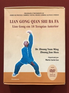 Livro - Lian Gong Qian Shi Ba Fa - Em 18 Terapias Anterior - Seminovo