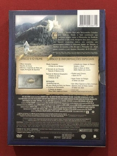 DVD Duplo - O Senhor Dos Anéis - O Retorno Do Rei - Seminovo - comprar online