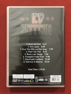 DVD - Led Zeppelin - Live At Earl´s Court 1975 - Seminovo - comprar online