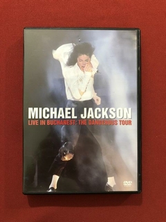 DVD - Michael Jackson - Live In Bucharest - Seminovo