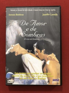 DVD - De Amor E De Sombras - Antonio Banderas - Seminovo