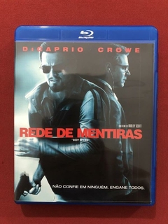 Blu-Ray - Rede de Mentiras - Leonardo DiCaprio - Seminovo