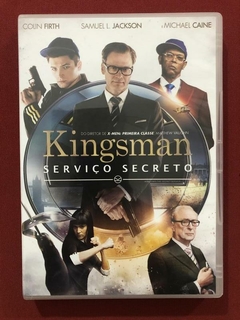 DVD - Kingsman - Serviço Secreto - Michael Caine - Seminovo