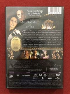 DVD - O Fantasma da Ópera - Gerard Butler - Joel Schumacher - comprar online