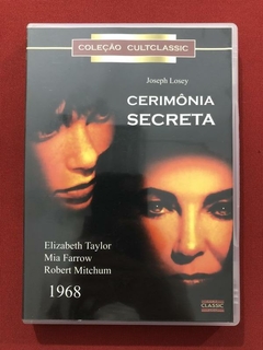 DVD - Cerimônia Secreta - Elizabeth Taylor - Seminovo