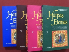 Livro - Harpas Eternas - 4 Volumes - Josefa Alvarez - Seminovo