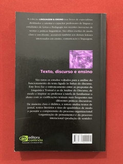 Livro - Texto, Discurso E Ensino - Elisa Guimarães - comprar online