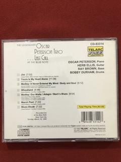 CD - Oscar Peterson Trio - Last Call At The Blue Note - Semi - comprar online