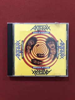 CD - Anthrax - State Of Euphoria - Importado - Seminovo