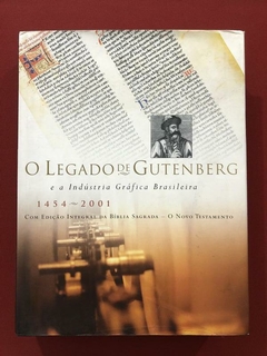 Livro - O Legado De Gutenberg E A Indústria Gráfica Brasileira - Seminovo