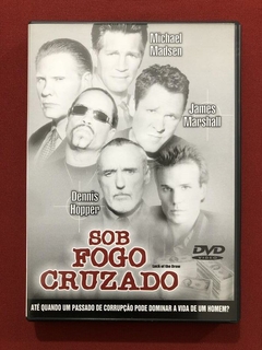 DVD - Sob Fogo Cruzado - Michael Madsen - Seminovo