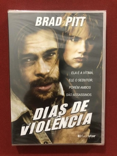 DVD - Dias De Violência - Brad Pitt - Juliete Lewis - Novo