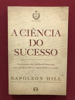 Livro - A Ciência Do Sucesso - Napoleon Hill - Seminovo