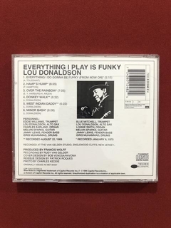 CD- Lou Donaldson- Everything I Play Is Funky- Import- Semin - comprar online