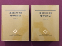 Livro - Coleção Ordenações Afonsinas - 5 Vols - Ed. Fac-Simile - Seminovo - loja online