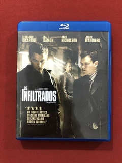 Blu-ray - Os Infiltrados - Leonardo DiCaprio - Seminovo
